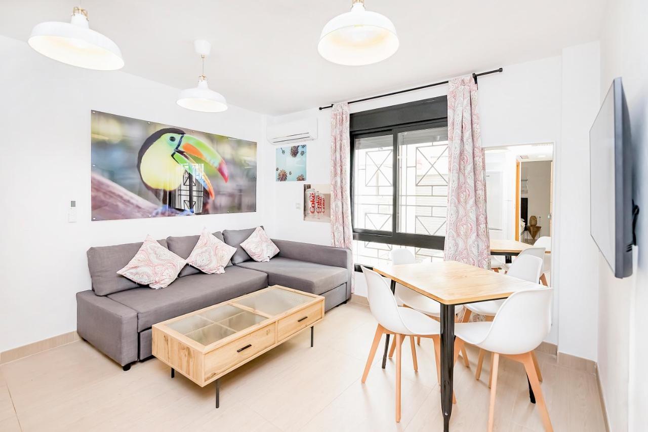 Apartment Maba/private Backyard/walk To Downtown/large Smart Tv Málaga